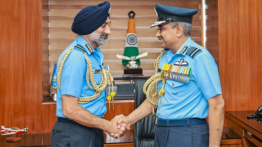 Headline Air Chief Marshal Ashutosh Dixit takes charge as new IAF Chief